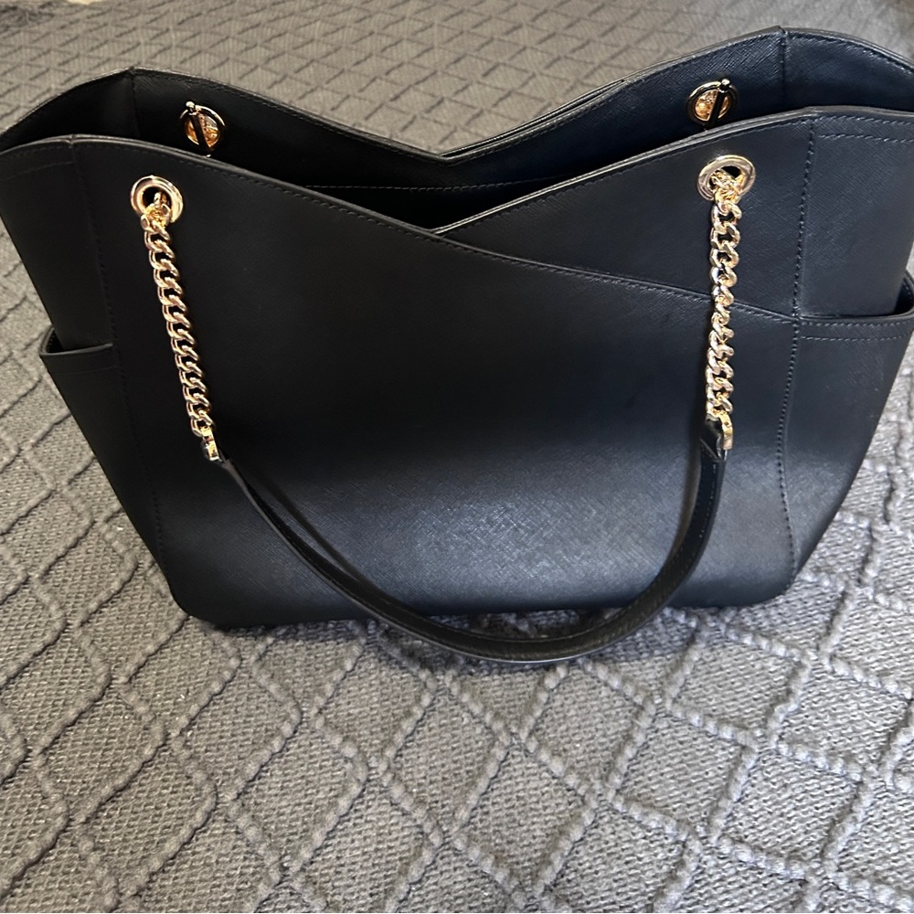 SALE Michael Kors Jet Set Large Saffiano Leather Shoulder Bag - Picture 6 of 10